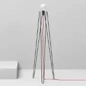 Grupa Products Model Lampadaire Model 2 | Black | Red