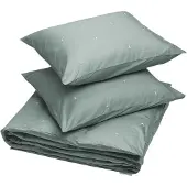 Yumeko - Parure de lit - Satin De Coton - 200x220 - Vert
