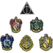 Cinereplicas Harry Potter Ecussons pack de 6 blasons de maison