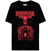 Difuzed Hommes, T-shirt, Stranger Things T-shirt Rouge Vecna (L), Noir, (L)