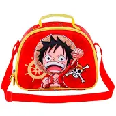 KARACTERMANIA Sac à Goûter 3D - One Piece Luffy - Rouge