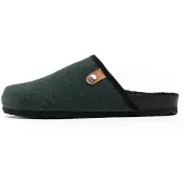 Bayton Pantoufle 'Kansas' vert / noir