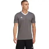 Adidas T-Shirt fonctionnel 'Entrada 22' gris clair / blanc
