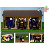 Kids Globe Grange à tracteur 1:16