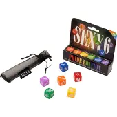 Sexy 6 Pride Jeu de Dés - Couleurs mélangées