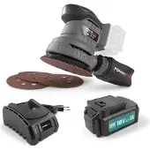 Powerplus Powebess3 Excentric Sander - 18V+Batt.3.0ah+Ladegerät (Powebess3) (Ponceuse excentrique)