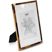 Casa Chic Berwick Cadre photo rectangulaire DIN A4 cm Photos Passepartout Verre