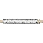Creativ Company Fil de fer galvanisé - - Réf 517240 - 10 rouleaux de 100 gr - Gris