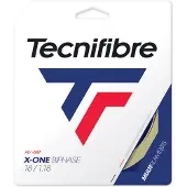 Tecnifibre X-one Biphase Tennis Single String Clair 1.30 mm