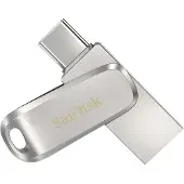 SanDisk Clé Usb Ultra Dual Drive Luxe 512 Gb Argenté (00186462)
