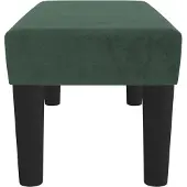 vidaXL Banc Vert foncé 70x30x30 cm Velours