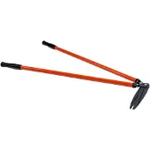 Bahco Cisaille à Gazon Bahco à Lames Droites (20cm) Ou Pieds De Canard Avec Manches Longs (90cm) En Acier Plastifié. Lame En Acier Tre