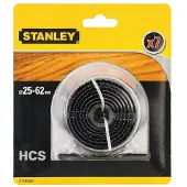 Stanley 7 brocas de campana de acero al carbono para madera (25 mm, 32 mm, 38 mm, 45 mm, 50 mm, 56 mm, 62 mm)