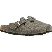 Birkenstock Mule 'Boston' brun foncé