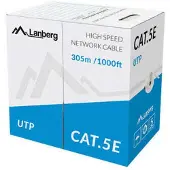 Lanberg Câble Réseau Lcu5-10cc-0305-s Utp Cat 5e 305 M