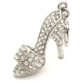 Glamour Charms pour femme GS1-00 Blanc (4 cm), (Argent, Argent massif 925)