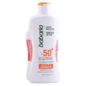 Babaria Lotion Crème Solaire Spf50 Plus 200 ml Coffret 2 Pièces