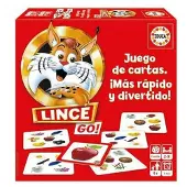 Educa - Lince Go, version cartes, un jeu de société familial qui teste les réflexes, à partir de 6 ans (18712)