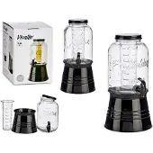 Vivalto er Glaskrug Kühlgerät Wasserhahn 3800 ml