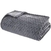 Atmosphera Winter Rhombus 230x180 Cm Blanket Gris