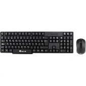 NGS EUPHORIA KIT, Taille complète (100%), Sans fil, RF Wireless, QWERTY, Noir, Souris incluse