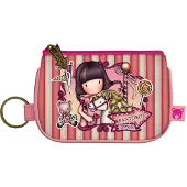 GORJUSS Porte-clés porte-monnaie Carousel couleur saumon (12.4 x 1 x 8.5 cm)