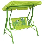 vidaXL Balançoire hollywoodienne pour enfants Vert
