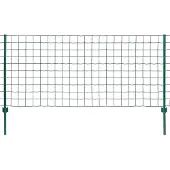 vidaXL Clôture métallique acier 20 x 1 m vert
