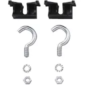 Axa kit de fixation pour antivols de cadre , noir, en vrac