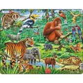 Larsen puzzle puzzle Maxi Jungle20 pièces