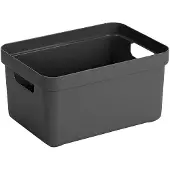 Sunware Boîte de rangement Sigma plastique H 12.2 x L 18 x L 25.2 cm