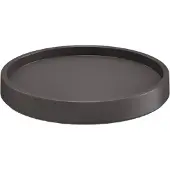 Prosperplast Soucoupe Mobile Ronde Iprr300-S433 Système De 4 Roux Indépendantes