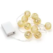 Konstsmide Guirlande lumineuse - guirlandes de Noël à leds d'intérieur - 10 lu