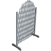 vidaXL Treillis en bois massif de sapin 1,8x1 m Gris