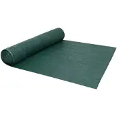 vidaXL Panneau de clôture vert 1x10 m HDPE 150 g/mÂÂ
