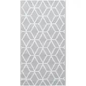 vidaXL Tapis d'extérieur ARAKIL Gris 160x230 cm PP