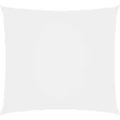 vidaXL Voile de parasol tissu oxford carré 2,5x2,5 m blanc