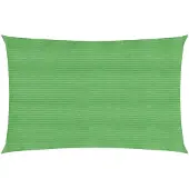 vidaXL Voile d'ombrage 160 g/m² Vert clair 2x4,5 m PEHD