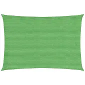 vidaXL Voile d'ombrage 160 g/m² vert clair 3,5x5 m HDPE