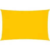 vidaXL Voile de parasol tissu oxford rectangulaire 4x7 m jaune