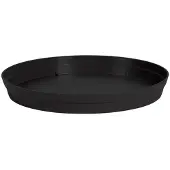 Eda Soucoupe ronde toscane - Ø22.5cm - Anthracite - Plastiques
