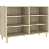 vidaXL Buffet chêne sonoma 103,5x35x70 cm bois d'ingénierie