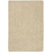 vidaXL Tapis shaggy antidérapant Crème 120x170 cm