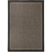 vidaXL Tapis à tissage plat d'extérieur 140x200 cm Marron foncé