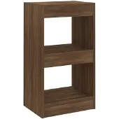 vidaXL Bibliothèque/Séparateur de pièce Chêne Marron 40x30x72 cm