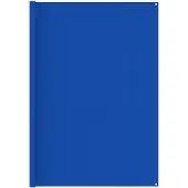 vidaXL Tapis de tente 250x600 cm Bleu PEHD