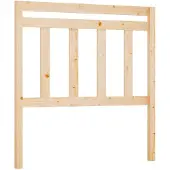 vidaXL Tête de lit 106x4x100 cm pin massif