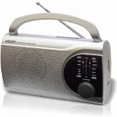 Haeger Surround Portable Radio Argenté One Size / EU Plug 220V