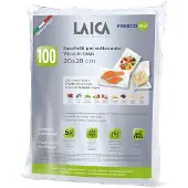 Laica Vacuum Packaging Bags 20x28 Cm 100 Units Clair