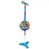 Claudio Reig Paw Patrol Standing With Amplifi And Connection Mp3 Microphone Multicolore 3-6 Years